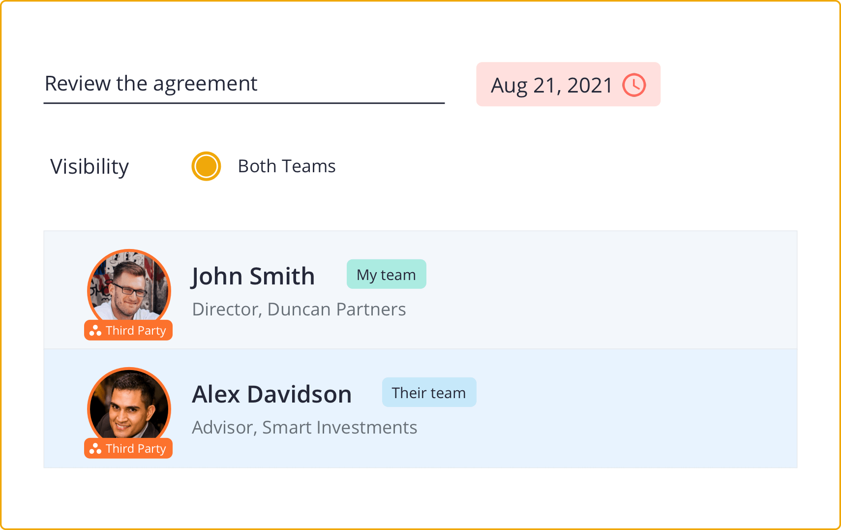 Easily manage your teams and permissions